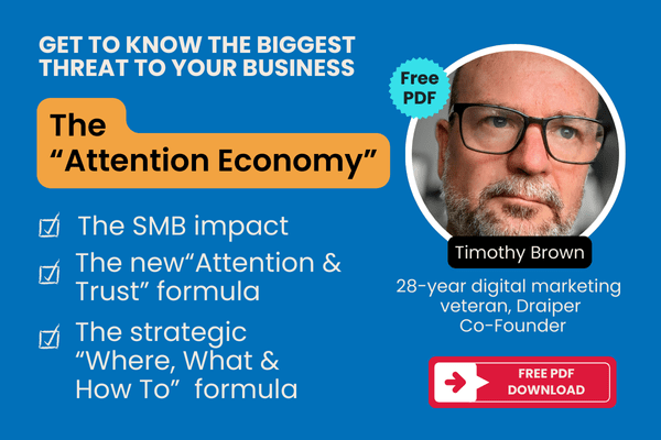 The Attention Economy Poster